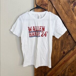 Wallen/Hardy Bella Canvas White T-Shirt